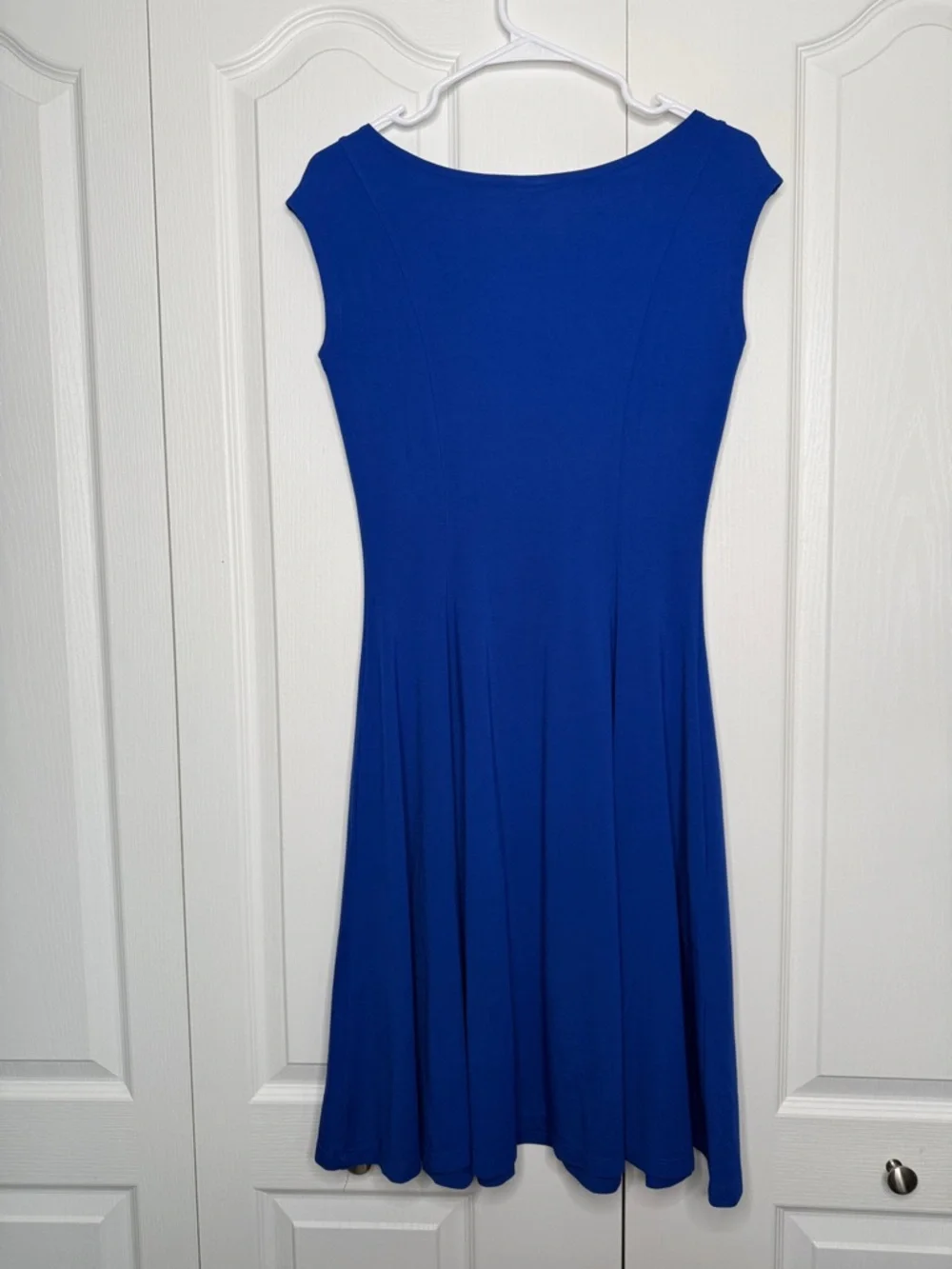🇨🇦 Palette Ewa Blue A- line swing dress with pockets - Picture 2 of 10